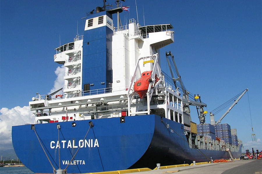 Catalonia ocean vessel Bertling