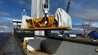 Transport of Subsea deployment baskets