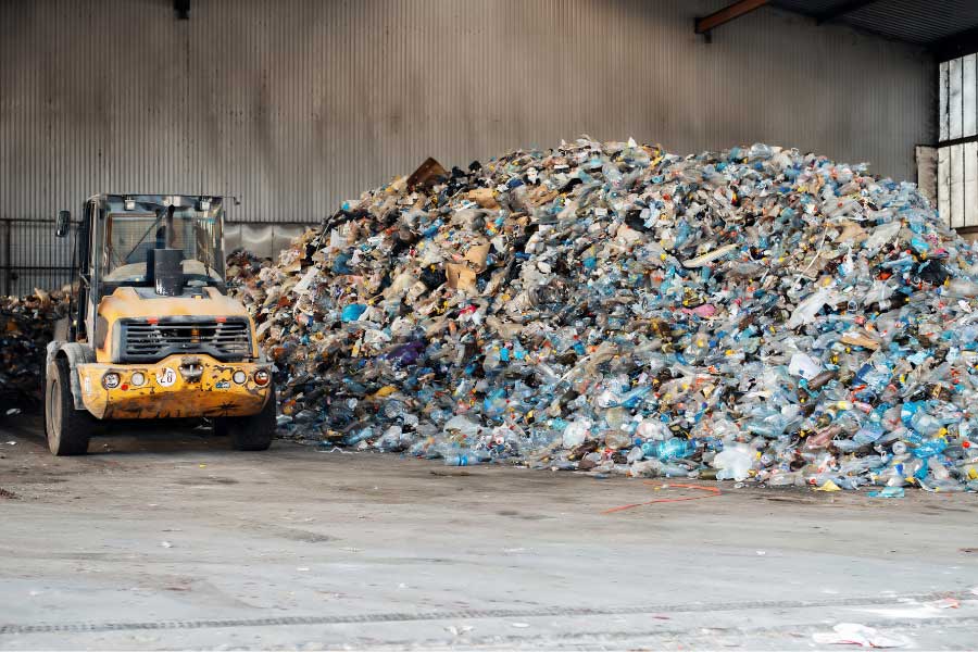 Sorting waste EFW station